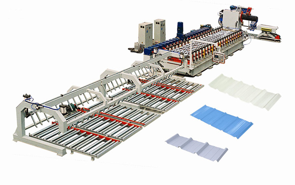 Ligne de production de tôle de couverture (40m/min)